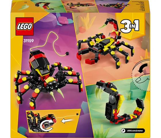 LEGO Creator - Wilde dieren: spannende spin - 31159