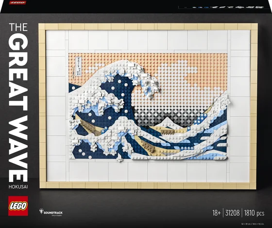 LEGO ART - Hokusai – De grote golf - 31208