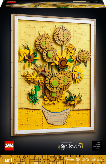 LEGO Art - Vincent van Gogh – Zonnebloemen - 31215