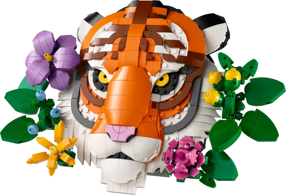 LEGO Art - De Faunacollectie – Tijger - 31217