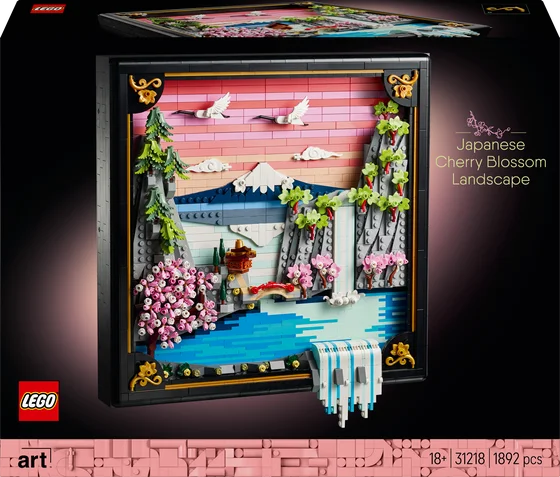 LEGO Art - Landschap met Japanse kersenbloesems - 31218