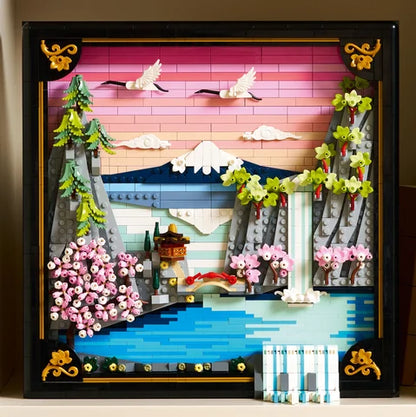 LEGO Art - Landschap met Japanse kersenbloesems - 31218