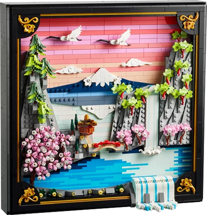 LEGO Art - Landschap met Japanse kersenbloesems - 31218