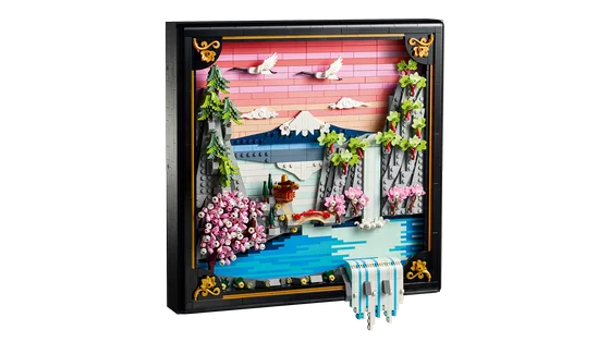 LEGO Art - Landschap met Japanse kersenbloesems - 31218