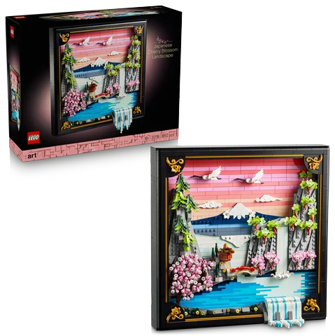 LEGO Art - Landschap met Japanse kersenbloesems - 31218