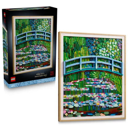 LEGO Art - Claude Monet – Brug over een vijver met waterlelies - 31220