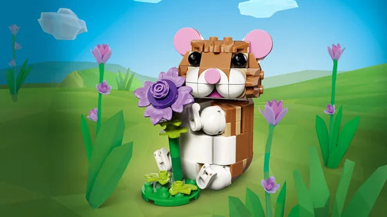 LEGO LEGO Creator - Schattige hamster met bloem - 31376