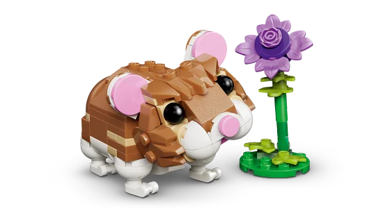 LEGO LEGO Creator - Schattige hamster met bloem - 31376