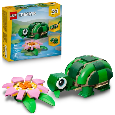 LEGO LEGO Creator - Schildpad met waterlelie - 31377