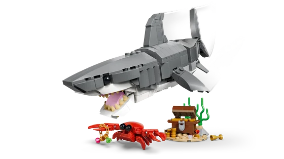 LEGO LEGO Creator - Woeste haai met schatkist - 31381