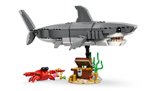 LEGO LEGO Creator - Woeste haai met schatkist - 31381
