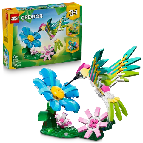 LEGO LEGO Creator - Wilde dieren: kleurrijke kolibrie - 31384