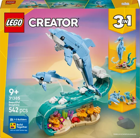 LEGO LEGO Creator - Zeedieren: prachtige dolfijnen - 31385