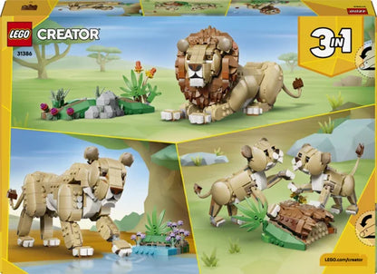 LEGO LEGO Creator - Wilde dieren: majestueuze leeuw - 31386