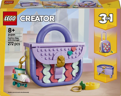 LEGO LEGO Creator - Stijlvolle tas met opbergruimte - 31391