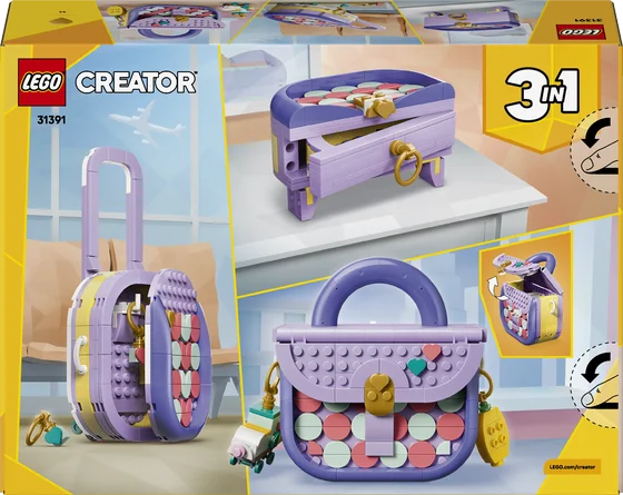 LEGO LEGO Creator - Stijlvolle tas met opbergruimte - 31391