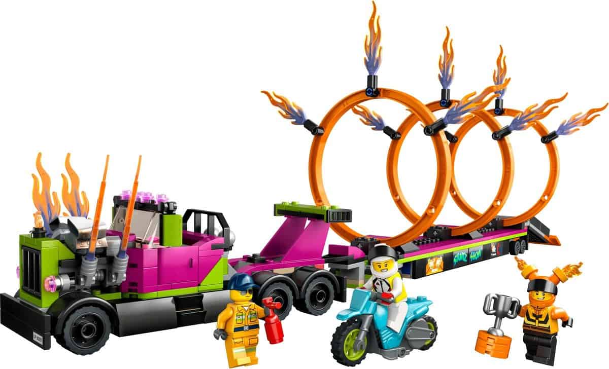LEGO City - Stunttruck & Ring of Fire-uitdaging - 60357