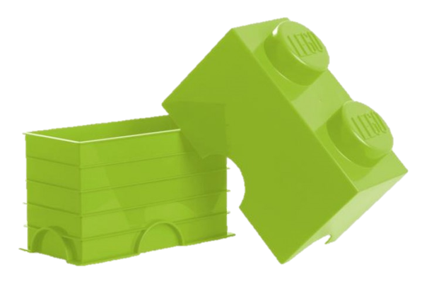 Speicherziegel 1x2 Limette