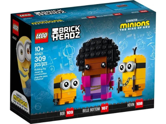 LEGO BrickHeadz - Belle Bottom, Kevin und Bob - 40421
