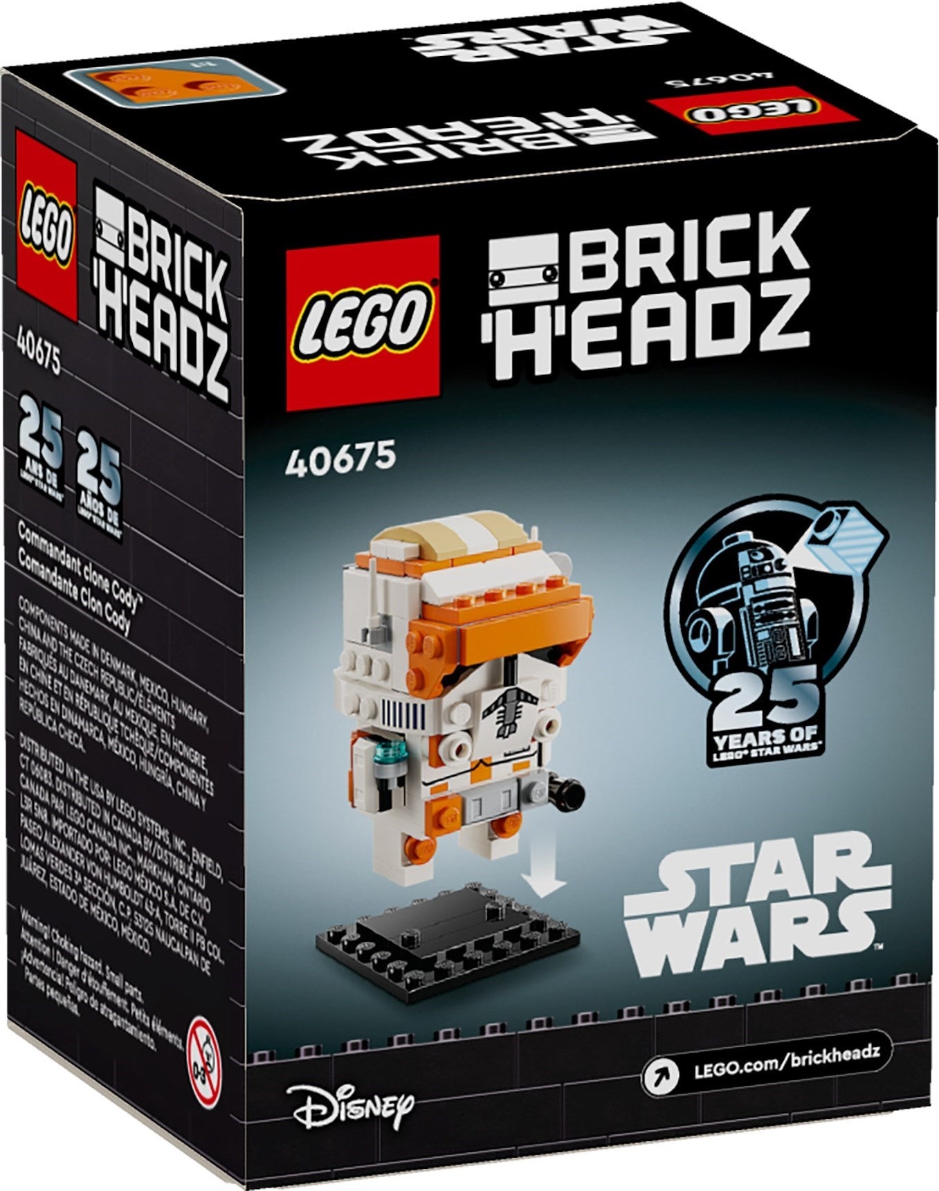 LEGO Brickheadz - Clone Commander Cody™ - 40675
