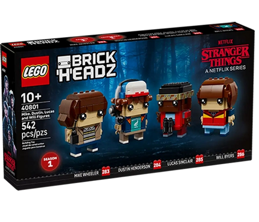 LEGO Brickheadz - Mike, Dustin, Lucas en Will figuren - 40801