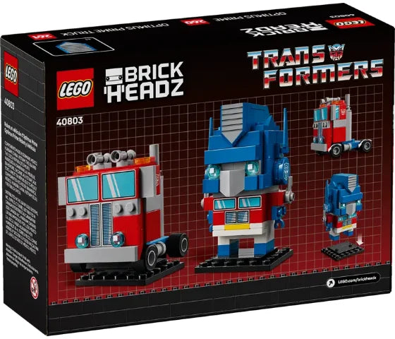 LEGO Brickheadz - Optimus Prime robot en voertuig - 40803