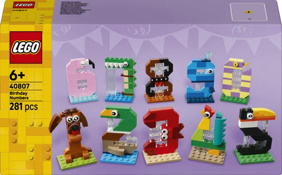 LEGO Seasonal - Verjaardagscijfers - 40807