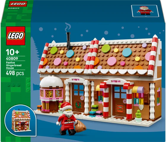 LEGO Seasonal - Winters peperkoekhuisje - 40809