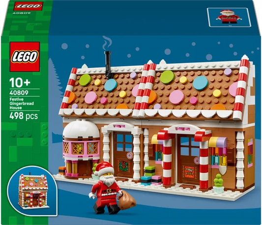 LEGO Saisonales Set – Winterliches Lebkuchenhaus – 40809