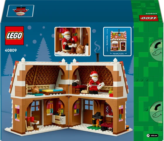 LEGO Seasonal - Winters peperkoekhuisje - 40809