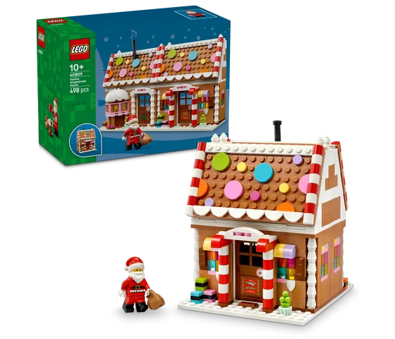 LEGO Seasonal - Winters peperkoekhuisje - 40809