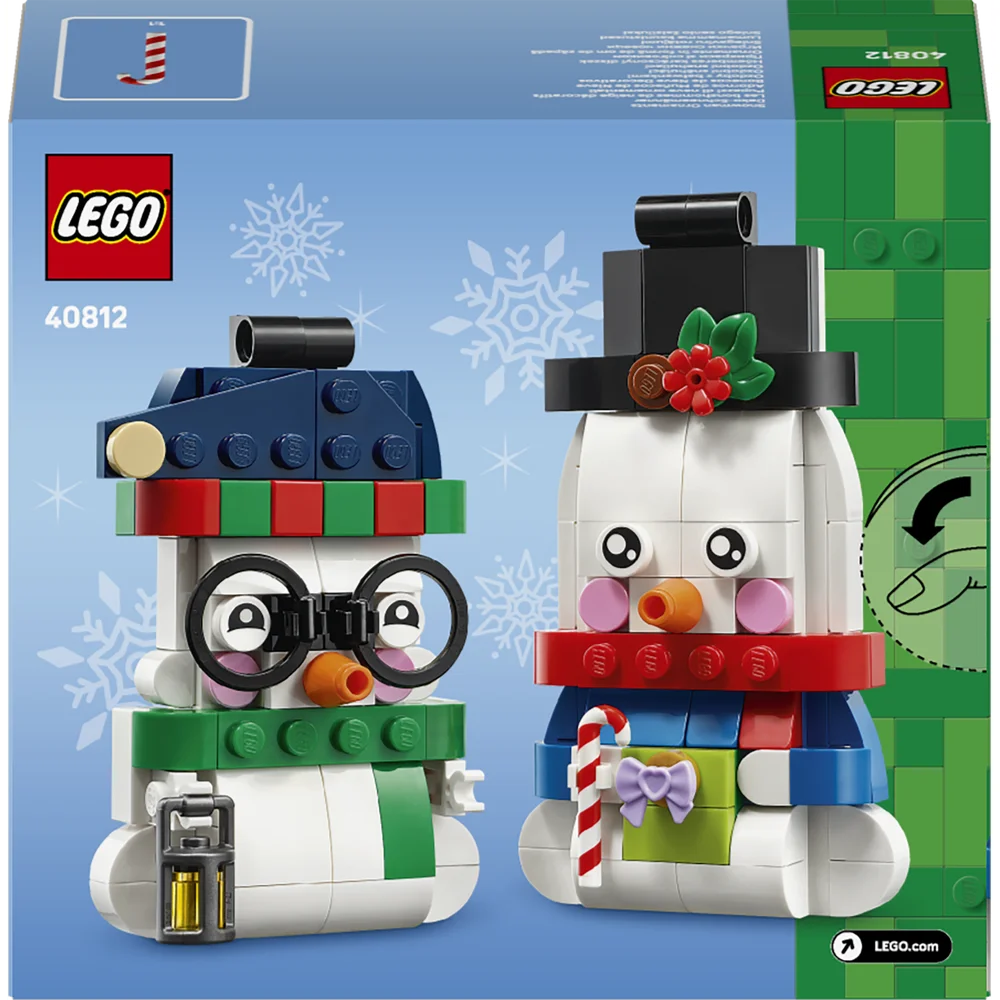 LEGO Seasonal - Sneeuwpopornamenten - 40812