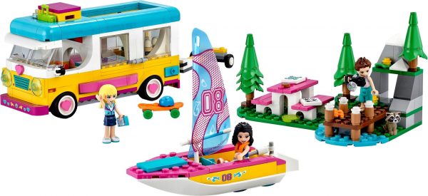 LEGO Friends - Boscamper en zeilboot - 41681