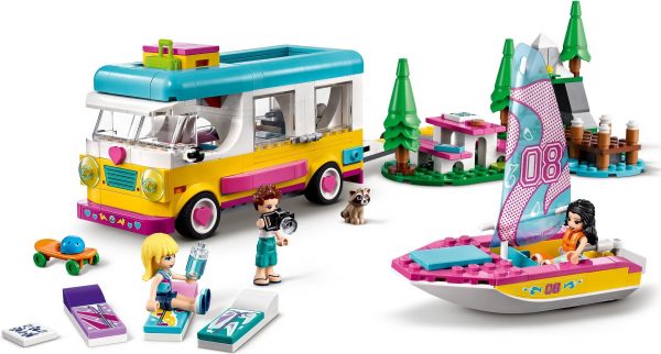 LEGO Friends - Boscamper en zeilboot - 41681