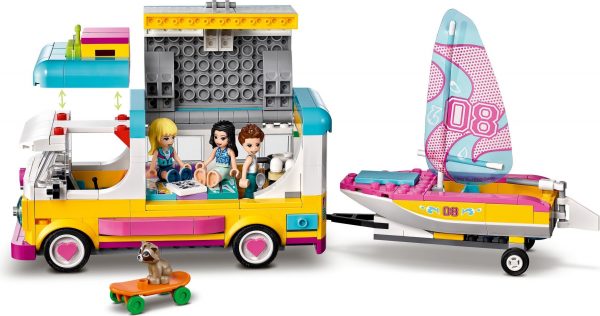 LEGO Friends - Boscamper en zeilboot - 41681