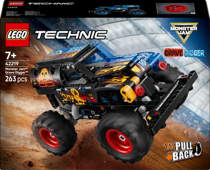 LEGO Technic - Monster Jam™ Grave Digger™ vuur en ijs - 42219