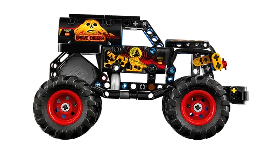 LEGO Technic - Monster Jam™ Grave Digger™ vuur en ijs - 42219
