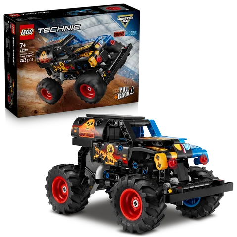 LEGO Technic - Monster Jam™ Grave Digger™ vuur en ijs - 42219