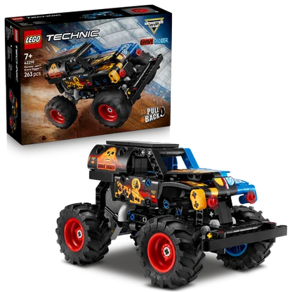 LEGO Technic - Monster Jam™ Grave Digger™ vuur en ijs - 42219