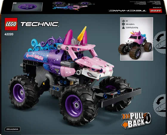 LEGO Technic - Monster Jam™ Sparkle Smash™ pull-back - 42220