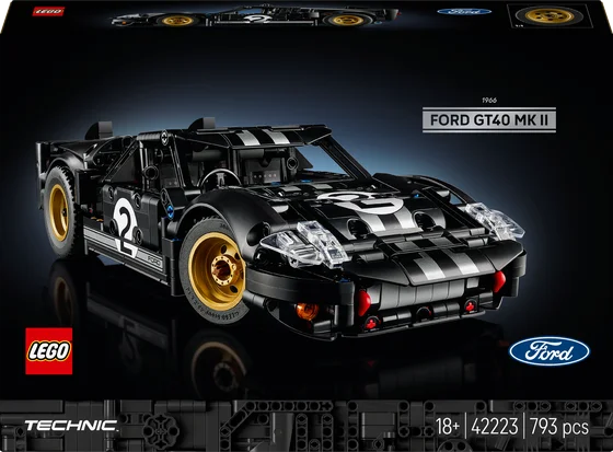 LEGO Technic - 1966 Ford GT40 MKII racewagen - 42223