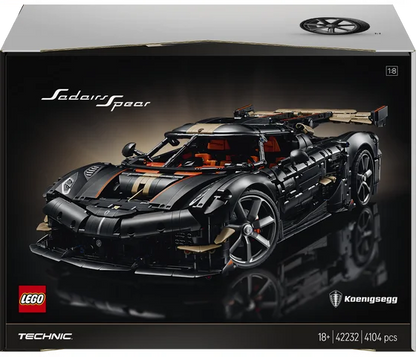 LEGO Technic - Koenigsegg Sadair's Spear megacar - 42232