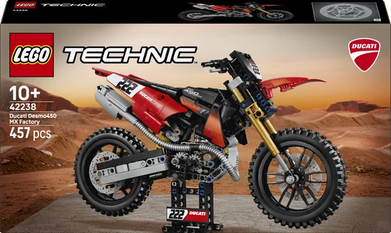 LEGO Technic - Ducati Desmo450 MX Factory motor - 42238