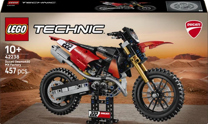 LEGO Technic - Ducati Desmo450 MX Factory motor - 42238