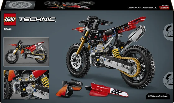LEGO Technic - Ducati Desmo450 MX Factory motor - 42238