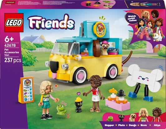 LEGO Friends - Bestelwagen met dierenaccessoires - 42678