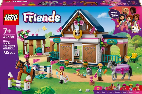 LEGO Friends - Paardenstal en manege - 42688