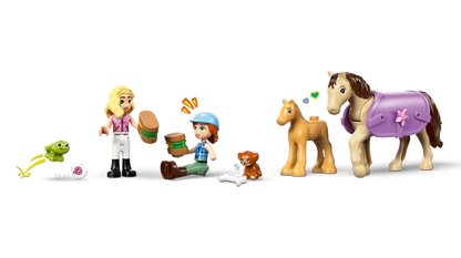 LEGO Friends - Trailer met paard en veulen - 42695