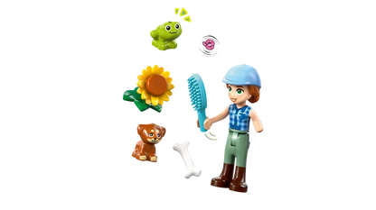 LEGO Friends - Trailer met paard en veulen - 42695