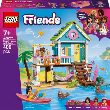 LEGO Friends - Strandhuis met zeehonden - 42699